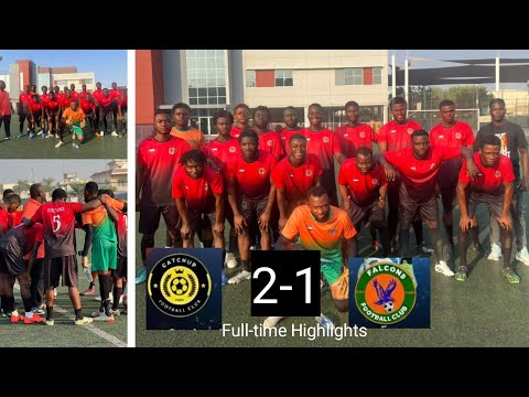 Falcons FC 2-1 Catchup FC Highlights | All Goals & Skills