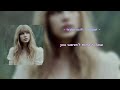 august [sped up with lyrics] - taylor swift
