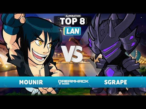 Sgrape vs Mounir - Elimination Top 8 - Dreamhack Valencia 2023 - LAN 1v1