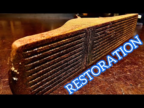 102 Year Old Stanley #5 Plane (TOOL RESTORATION / PRESERVATION)