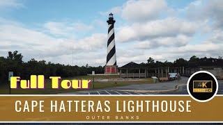 Cape Hatteras Lighthouse 4K - Outer Banks North Carolina NC - America's Tallest Lighthouse
