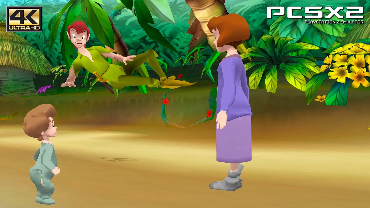 Peter Pan: The Legend of Never Land - PS2 Gameplay UHD 4k 2160p (PCSX2)