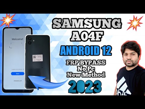 Samsung A04 Frp Bypass | Android 12 | Apps Not Installing Solution | New Method 2023 | Za Mobile