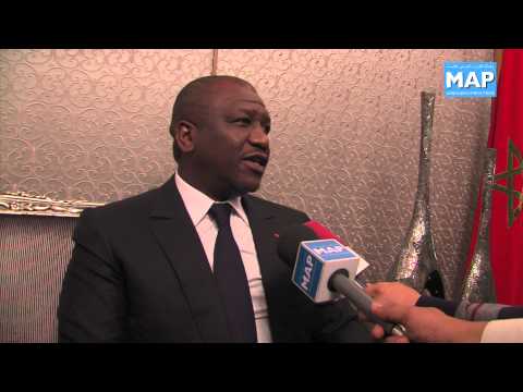 Le ministre ivoirien de l’intérieur en visite de travail au Maroc
