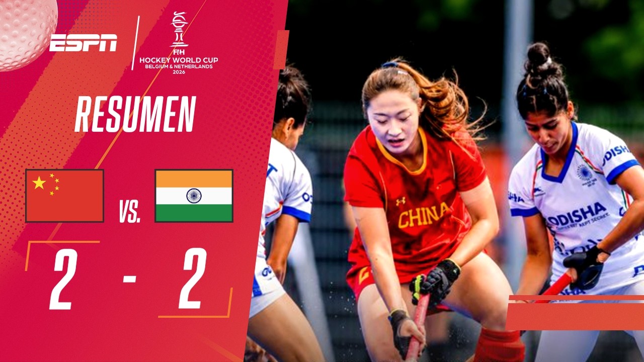 EN UN PARTIDAZO, INDIA Y CHINA EMPATARON EN EL DEBUT MUNDIALISTA | China 2-2 India | RESUMEN