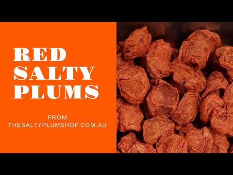 Australia's Two Most Popular Red Salty Plums Explained