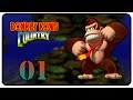 Donkey Kong Country 101 Walkthrough Part 1 Kongo Jungle SNES