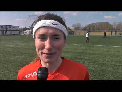Stephanie Suenens na Club Brugge - FWS Woluwe op 13 04 2019