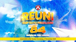 Download lagu 🔴 LIVE REUNI SMP 1 PEMALANG ALUMNI 84 SEDULURAN SAK LAWASE | PEMALANG, 27 DESEMBER 2025 mp3
