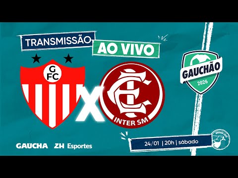 JOGO COMPLETO: GUARANY DE BAGÉ 1x0 INTER-SM | GAUCHÃO 2026 | 24/01/2026