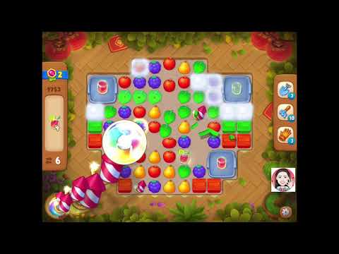 Gardenscapes Level HD 9753. *no boosters *. ✅✅✅✅/5  Easy to Medium Level (Took 2 attempts)