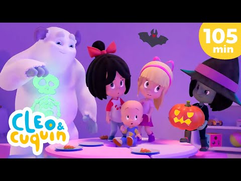 Especial Dia das Bruxas:Escola de Sustos| Episódios de Halloween e músicas infantis de Cleo e Cuquin