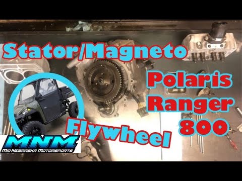 🥇 Polaris Ranger Stator / Magneto / Flywheel - Removed *link below