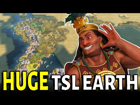 Civ 6 | Terrifying 20 Player TSL EARTH – This Start Was Horrid!!! (Deity++ Inca Civilization VI)