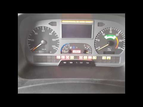 Mercedes-Benz Atego 1529,  2010 engine start - a truck (LKW) by Rhein Trucks