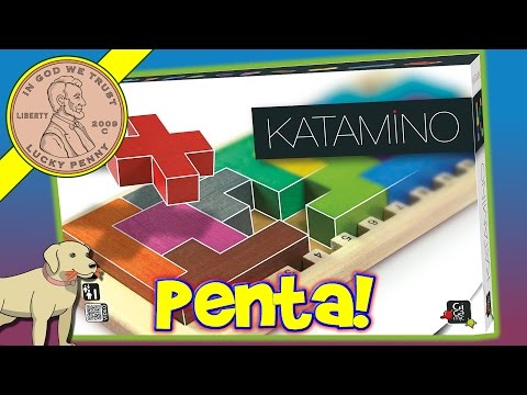 Katamino Puzzle Game - Fill The Pentaminos To Make A Square! 