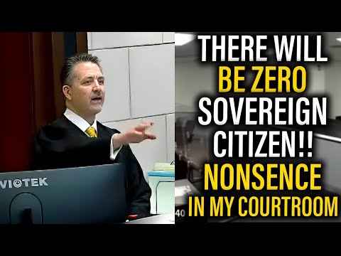 Savage Judge Completely SHUTS DOWN 2 Sovereign Citizen In Court. PRO SE FAIL!!