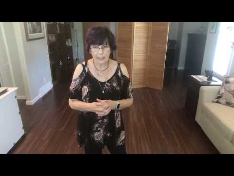 Easy Beginner Line Dance Class Intro June 30, 2020