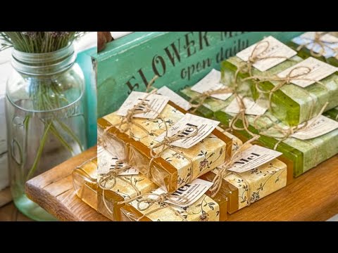 EMBALAGEM PERFEITA PARA OS SABONETES EM BARRA