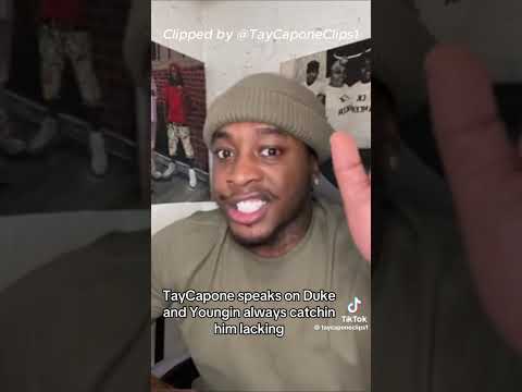 Tay Capone on Oblock munna duke always catching him lacking #drill #kingvon #oblock