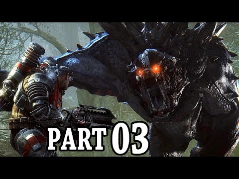 Let's Play Evolve Gameplay German Deutsch Part 3 - Rettung auf Biolabor
