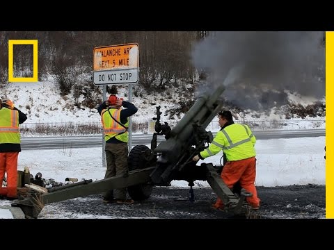 Preventative Avalanche | National Geographic