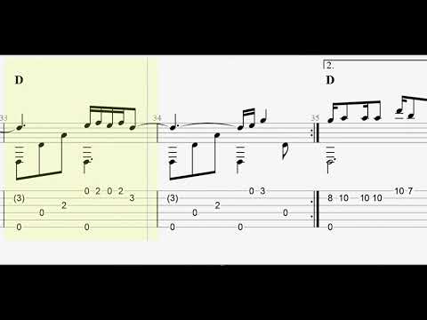 Luke Combs: Beautiful Crazy with full tablature/sheet music for solo fingerstyle guitar