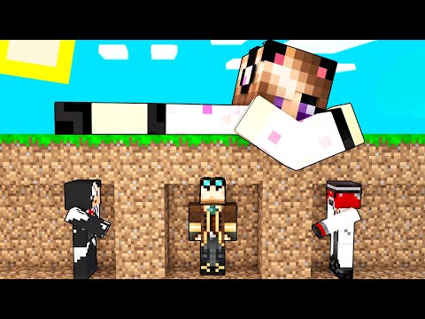 SPEEDRUN CONTRO 4 CACCIATORI GIGANTI SU MINECRAFT!!