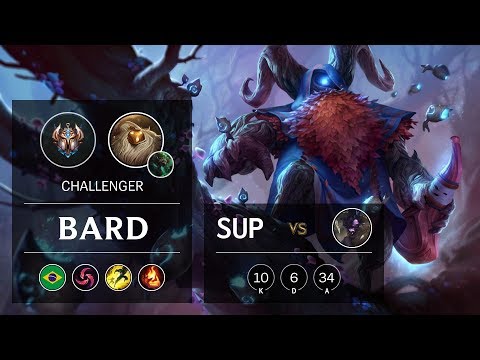 Bard Support vs Alistar - BR Challenger Patch 9.23