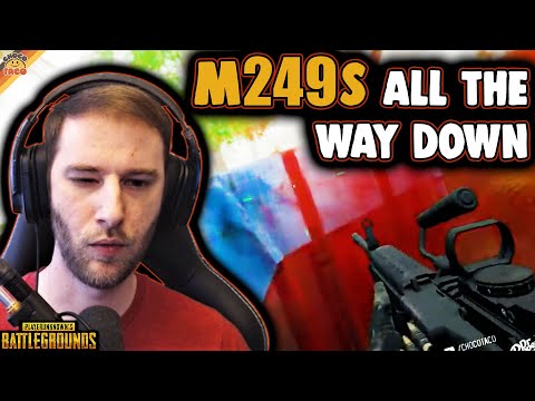 It's M249s All the Way Down ft. Shroud - chocoTaco PUBG Solos & Duos Gameplay | choco's Origins
