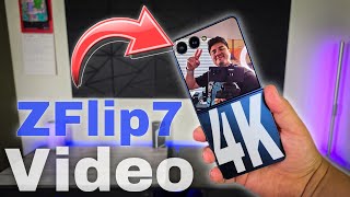 Samsung Galaxy Z Flip 7 4K Video Review