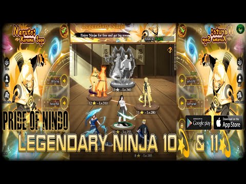 Pride Of Nindo Legendary Ninja(08/05/23) Lvl 255 & Lvl 280 Ninjutsu Bigbang Naruto RPG - android/iOS