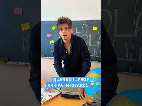 STUDENTI VS PROF - IL RITARDO⏰ - iPantellas