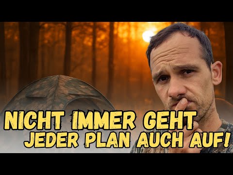 Not every plan works out. I wanted to prepare a hunting blind, but I had to rethink my approach.