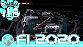 #18【F1 2020 Rd.6 スペイン 予選】コースレイアウトで弱点が露出？【大型犬の実況】【パッドで頑張る】【難易度74】