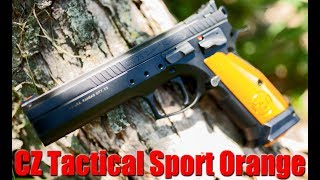 CZ Tactical Sport Orange 9mm Unboxing & First Shots