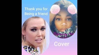 Thank you for being a friend by Rachel Platten, "cover"