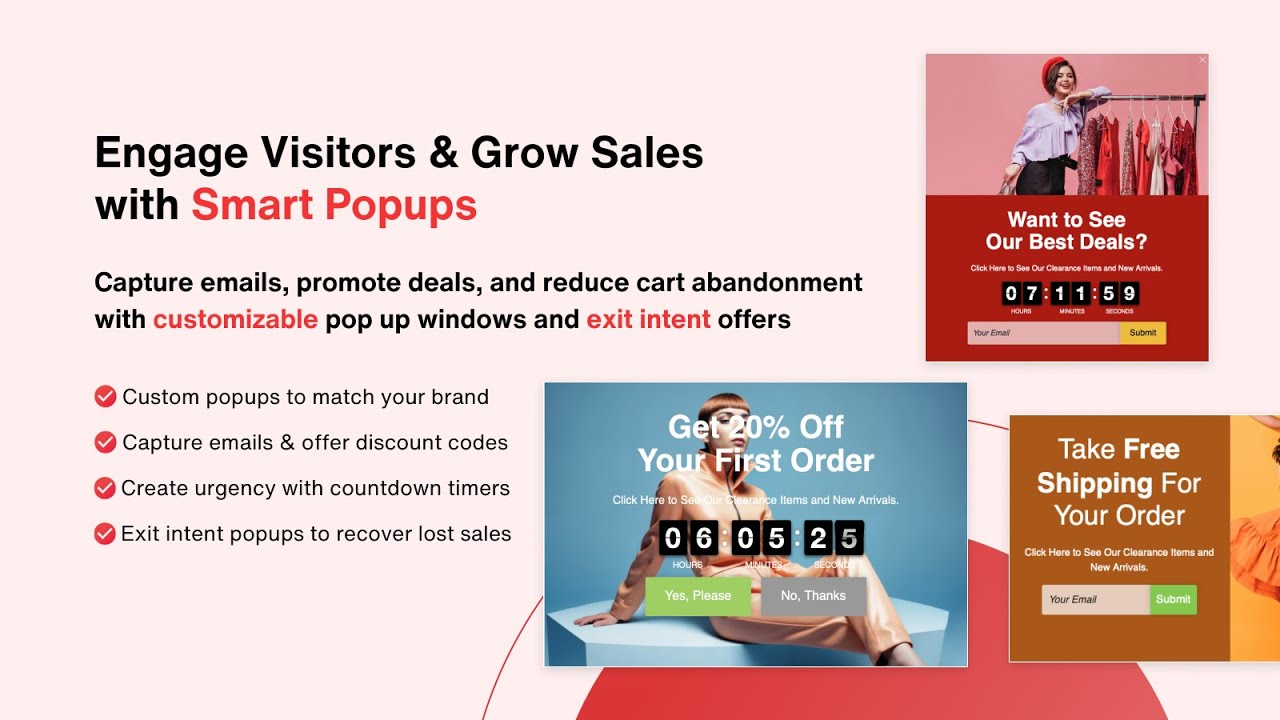 ZB: Exit Intent Pop up Window Demo