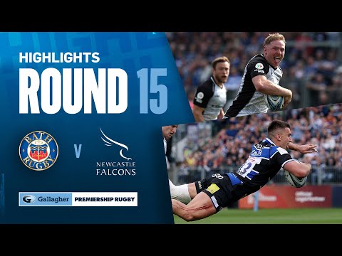 Bath v Newcastle - HIGHLIGHTS | Irish Youngster Sines | Gallagher Premiership 2024/25