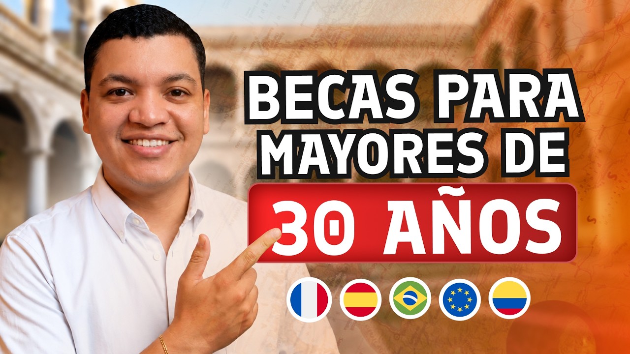 ¿Mayor de 30 Años y Sin Inglés? Así Puedes Ganar Becas en Europa