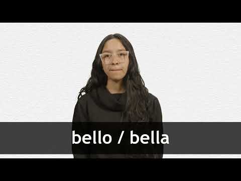 How to pronounce BELLO / BELLA in Latin American Spanish