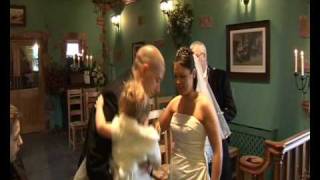 preview picture of video 'Wedding of Richard Fothergill & Carly Jones part 1'