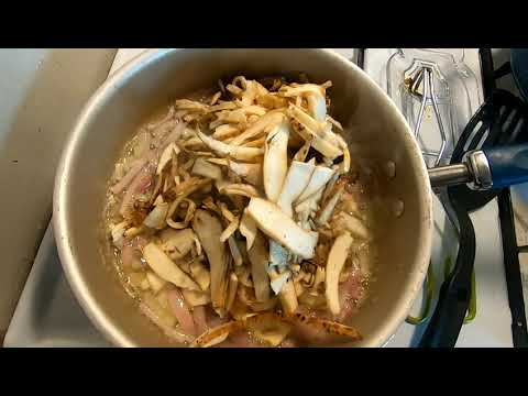 Cooking Pheasant Back Mushrooms