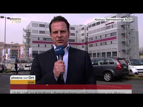 Flugzeugabsturz in Frankreich: Jochen Hilgers mit weiteren Informationen am 24.03.2015