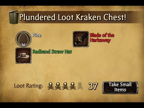 TLOPO - LOOTING BLADE OF THE HARKAWAY FROM UNDEAD KRAKEN