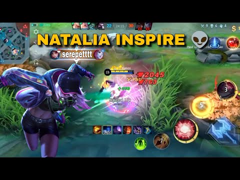 Natalia inspire❗TOP 1 GLOBAL~MLBB