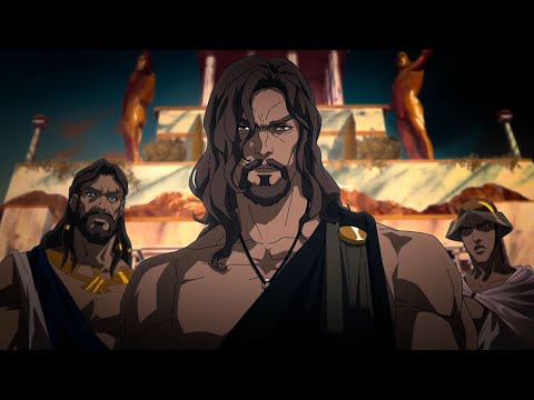Young Hades and Zeus VS Typhon and Titans - Blood of Zeus Season 2