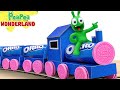 Pea Pea Makes a Train Toy from Oreo - Pea Pea Wonderland - Cartoon for kids