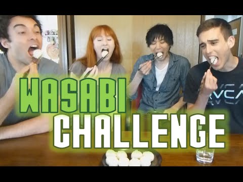 Wasabi roulette challenge! わさびルーレット