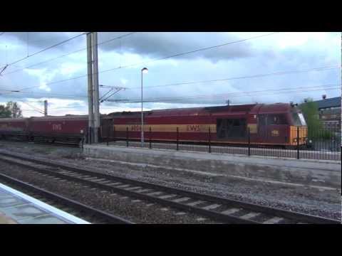 Warrington Freight Trains 14th May 2012